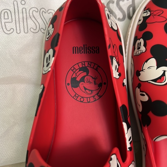 NEW-Size 7-Melissa-Mickey -Sneaks - Picture 7 of 7